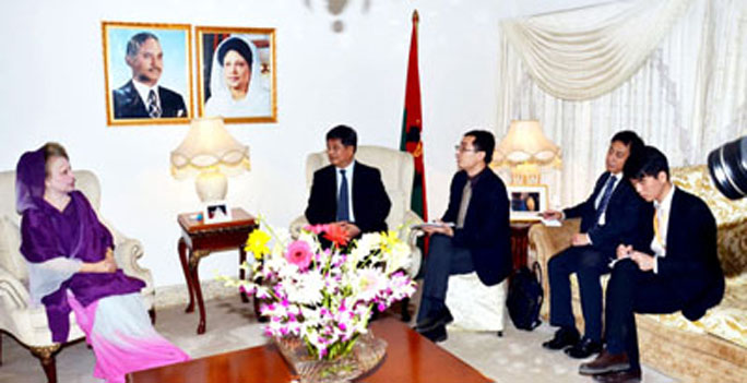 খালেদা জিয়ার সঙ্গে চীনা প্রতিনিধি দলের বৈঠক