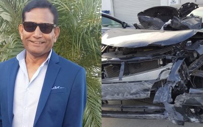 সড়ক দুর্ঘটনায় মারাত্মকভাবে আহত