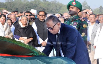 সংসদ চত্বরে সুরঞ্জিতকে শেষ বিদায়