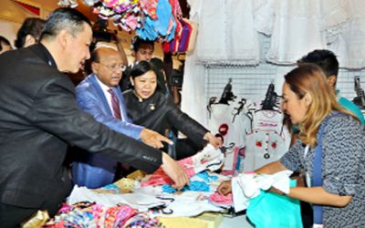 থাই পণ্যের প্রদর্শনীর উদ্বোধন বাণিজ্যমন্ত্রীর