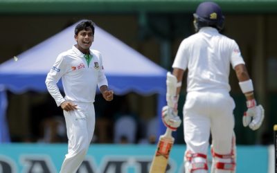শততম টেস্টের সকালেই ৪ উইকেট পেল বাংলাদেশ