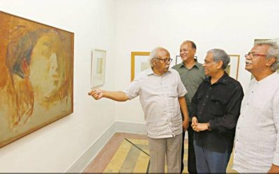 কিংবদন্তি শিল্পীদের দুর্লভ ছবি প্রদর্শনী