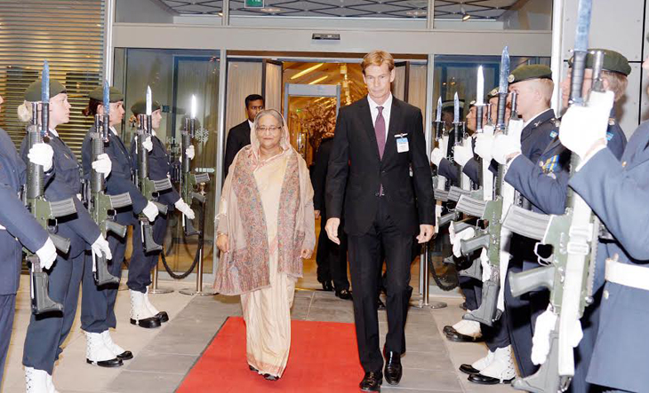 দ্বিপক্ষীয় সফরে সুইডেনে প্রধানমন্ত্রী