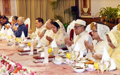 প্রধানমন্ত্রীর সম্মানে রাষ্ট্রপতির ইফতার