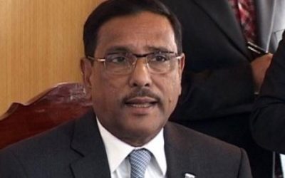 দুর্নীতিতে প্রশ্ন তোলা বিএনপির মানায় না : ওবায়দুল কাদের