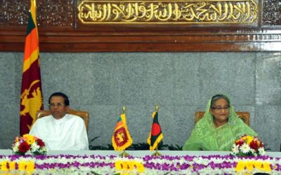 বাংলাদেশ ও শ্রীলঙ্কার মধ্যে ১৪ চুক্তি-সমঝোতা