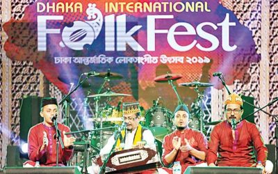 শেষ হল তিন রাতের ‘ঢাকা আন্তর্জাতিক লোকসংগীত উৎসব