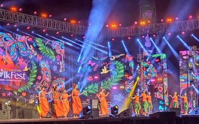 পর্দা উঠলো ফোক ফেস্টের