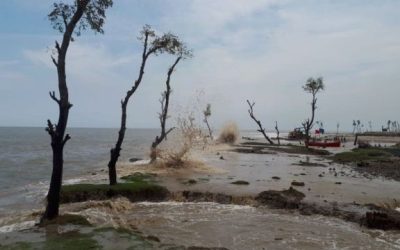 বুধবার সন্ধ্যার মধ্যে বাংলাদেশ উপকূল অতিক্রম করবে  আমফান