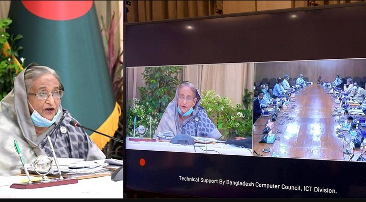বন্যা মোকাবিলায় সবাইকে প্রস্তুত থাকার নির্দেশ প্রধানমন্ত্রীর