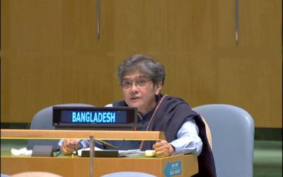 শান্তিরক্ষীদের সুরক্ষা ও নিরাপত্তা নিশ্চিতের বিষয়টি জাতিসংঘে তুলে ধরলেন বাংলাদেশের রাষ্ট্রদূত রাবাব ফাতিমা