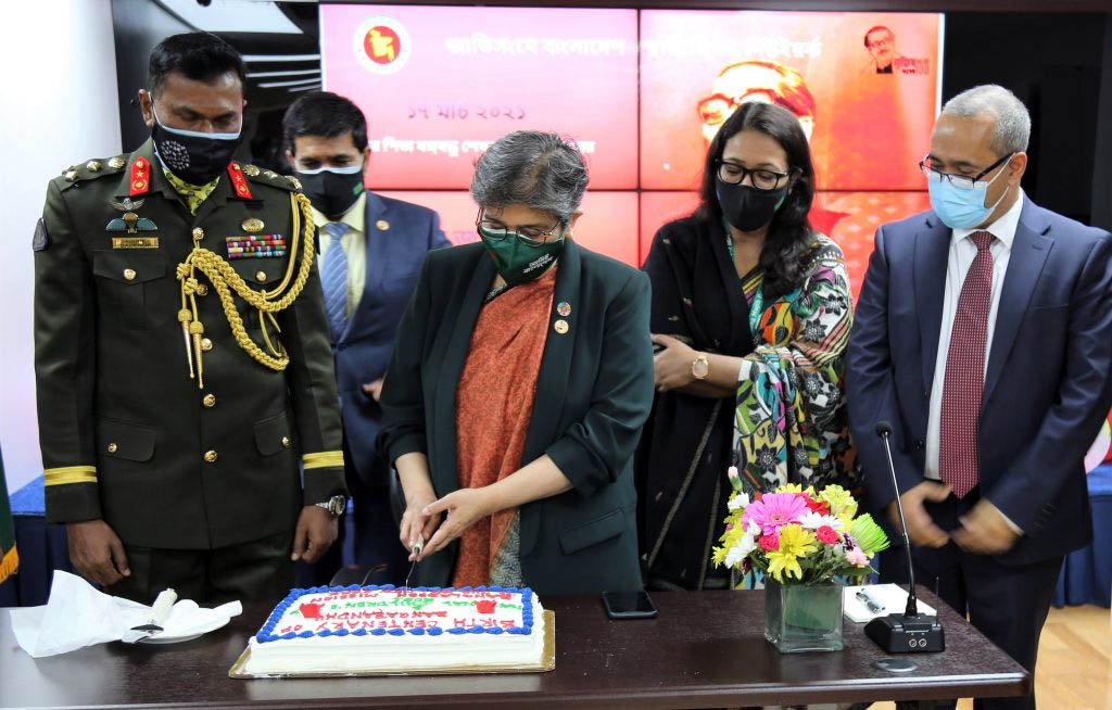 জাতিসংঘ মিশন ও নিউ ইয়র্ক কনস্যুলেটে জাতির পিতার জন্মবার্ষিকী উদযাপন
