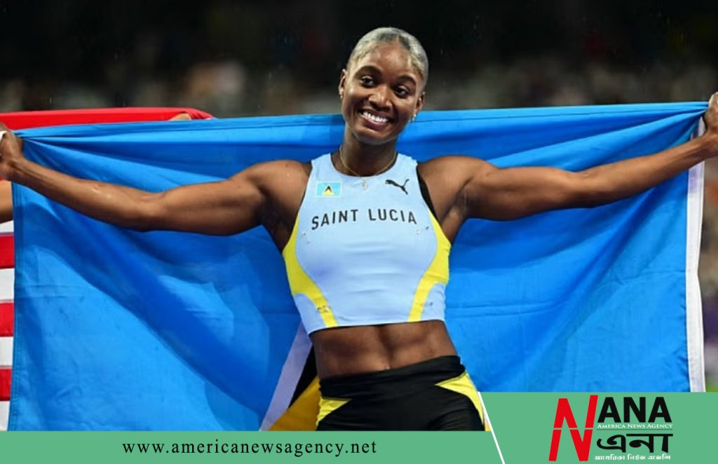 সেন্ট লুসিয়ার আলফ্রেড বিশ্বের দ্রুততম মানবী