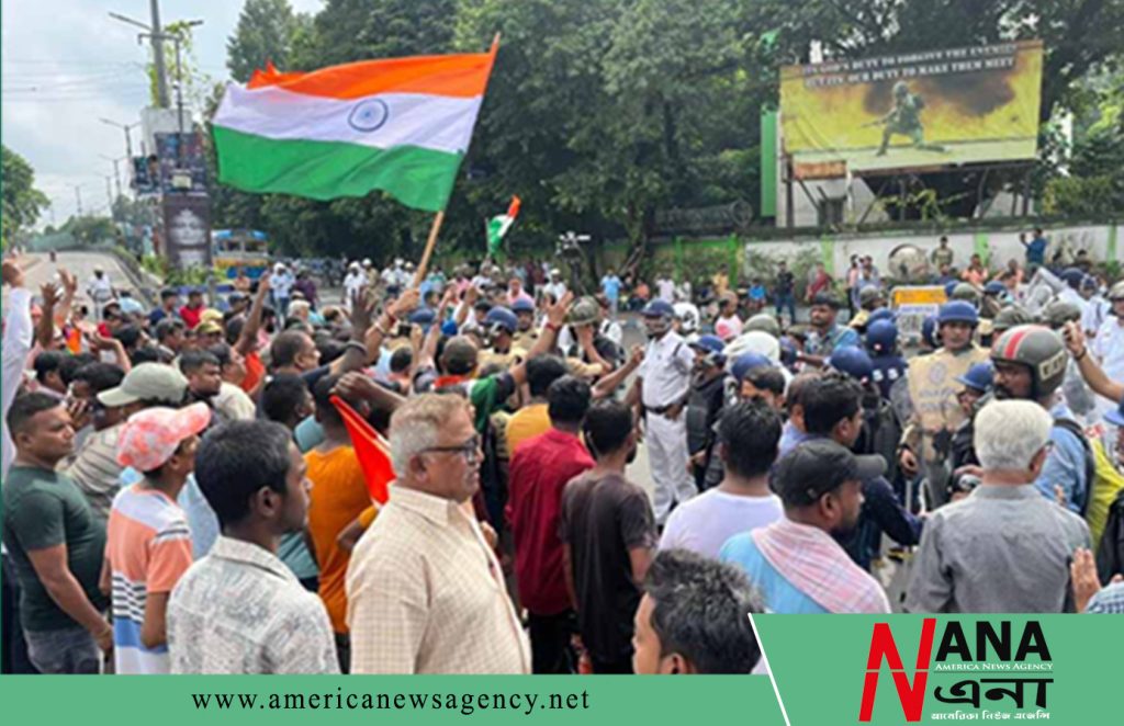 পশ্চিমবঙ্গে মমতার পদত্যাগের দাবিতে সংঘর্ষ