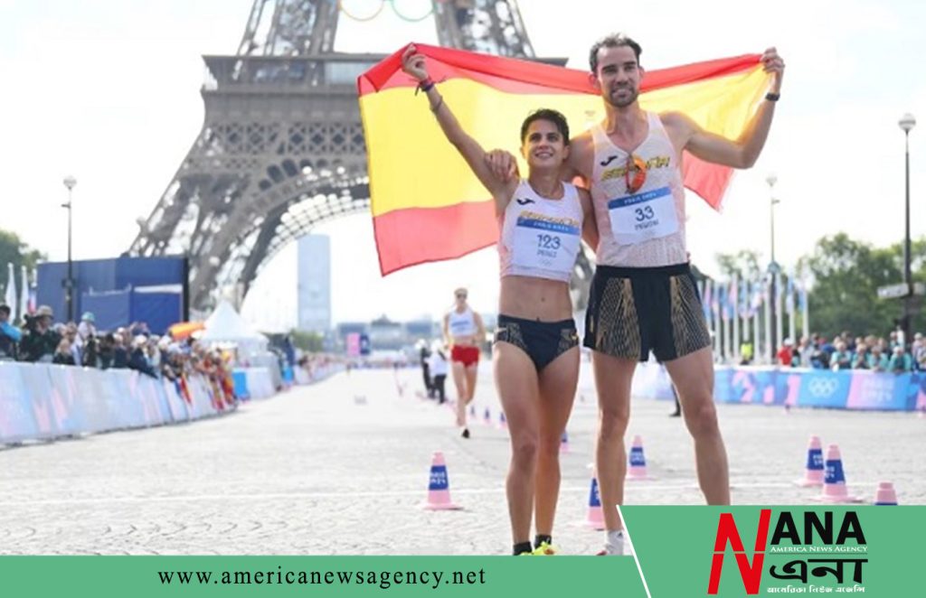 হাঁটার মিশ্র দ্বৈতে প্রথম পদক জিতল স্পেন