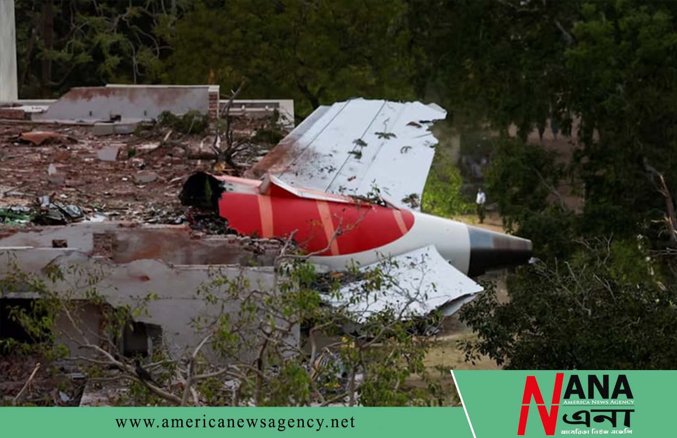 ভারতে বিমান বিধ্বস্ত