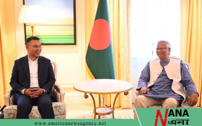 ড. ইউনূস ও তারেক রহমানের বৈঠক