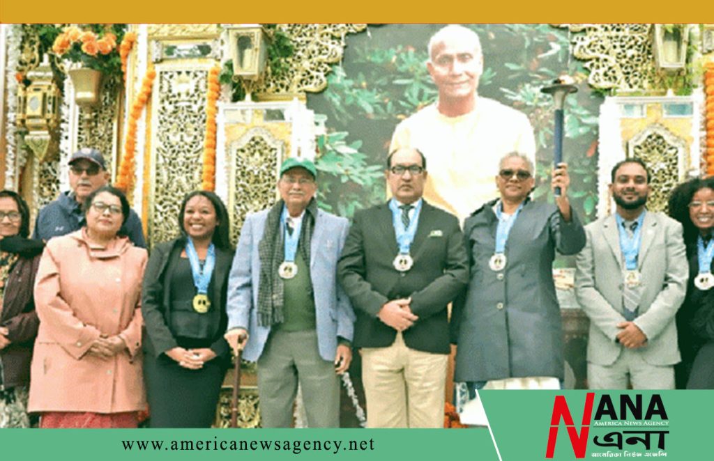 শ্রীচিন্ময় টর্চ-বেয়ারার অ্যাওয়ার্ডে মানবতার দূত নয়জন সম্মানিত