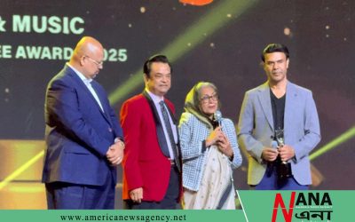 জমকালো আয়োজনে ঢাকায় ‘ঢালিউড ফিল্ম  অ্যান্ড মিউজিক অ্যাওয়ার্ড’ অনুষ্ঠিত